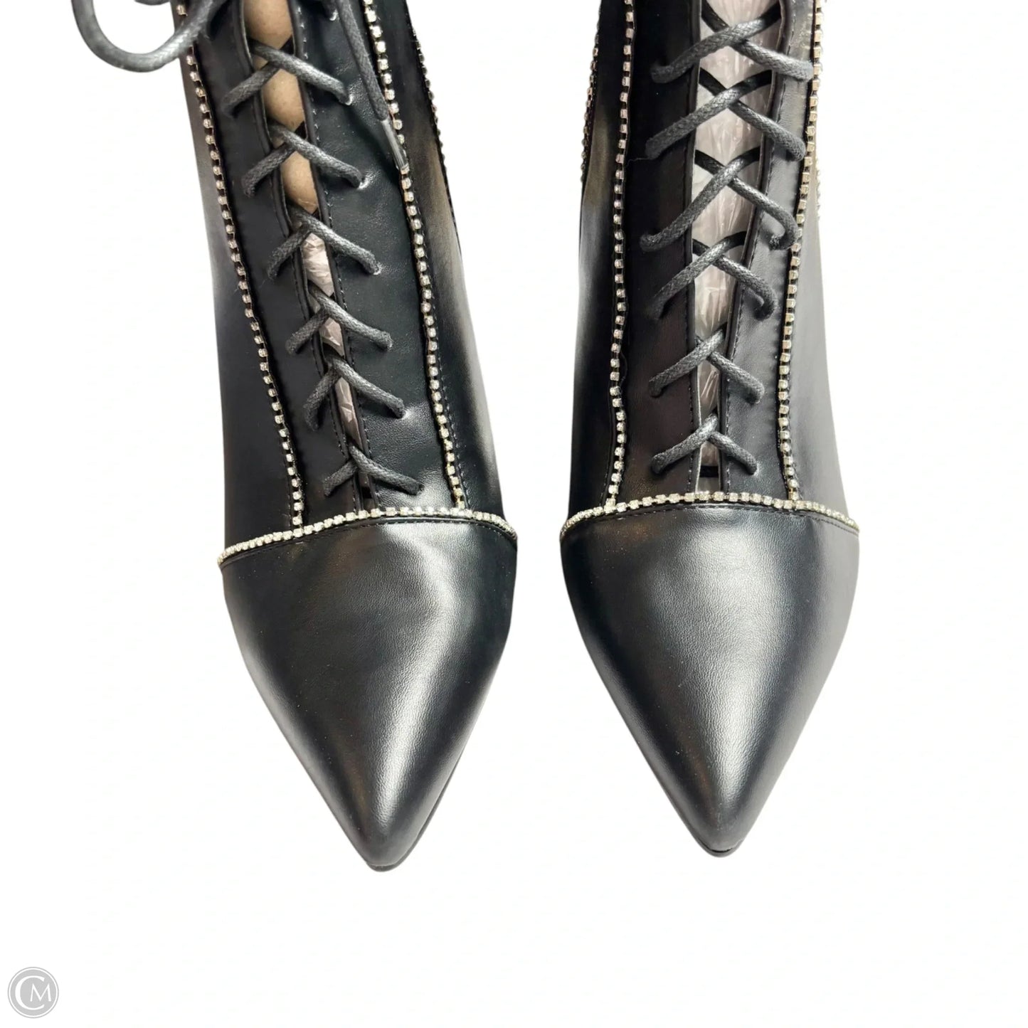 Boots Ankle Heels By Azalea Wang In Black, Size: 11