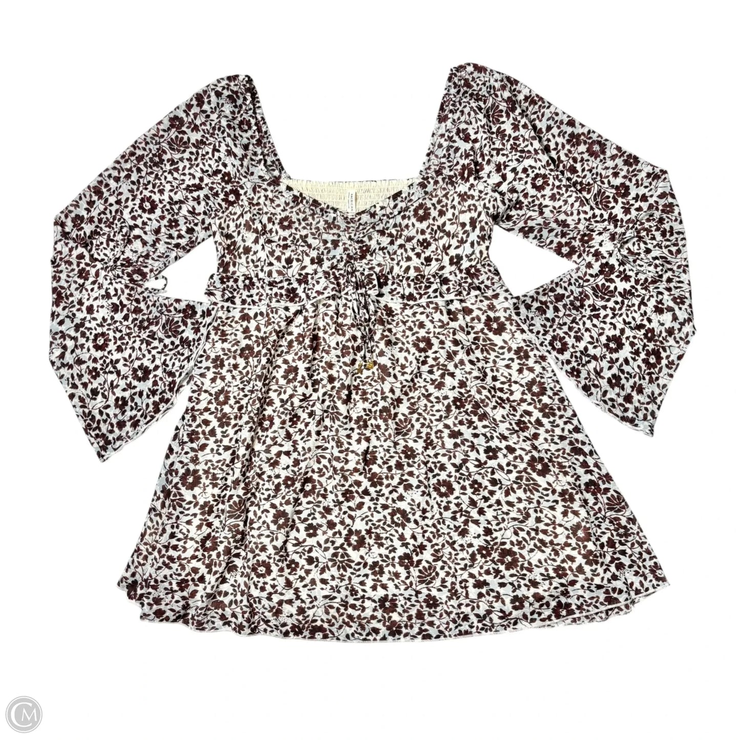 Dress Casual Short By American Eagle In Floral Print, Size: M