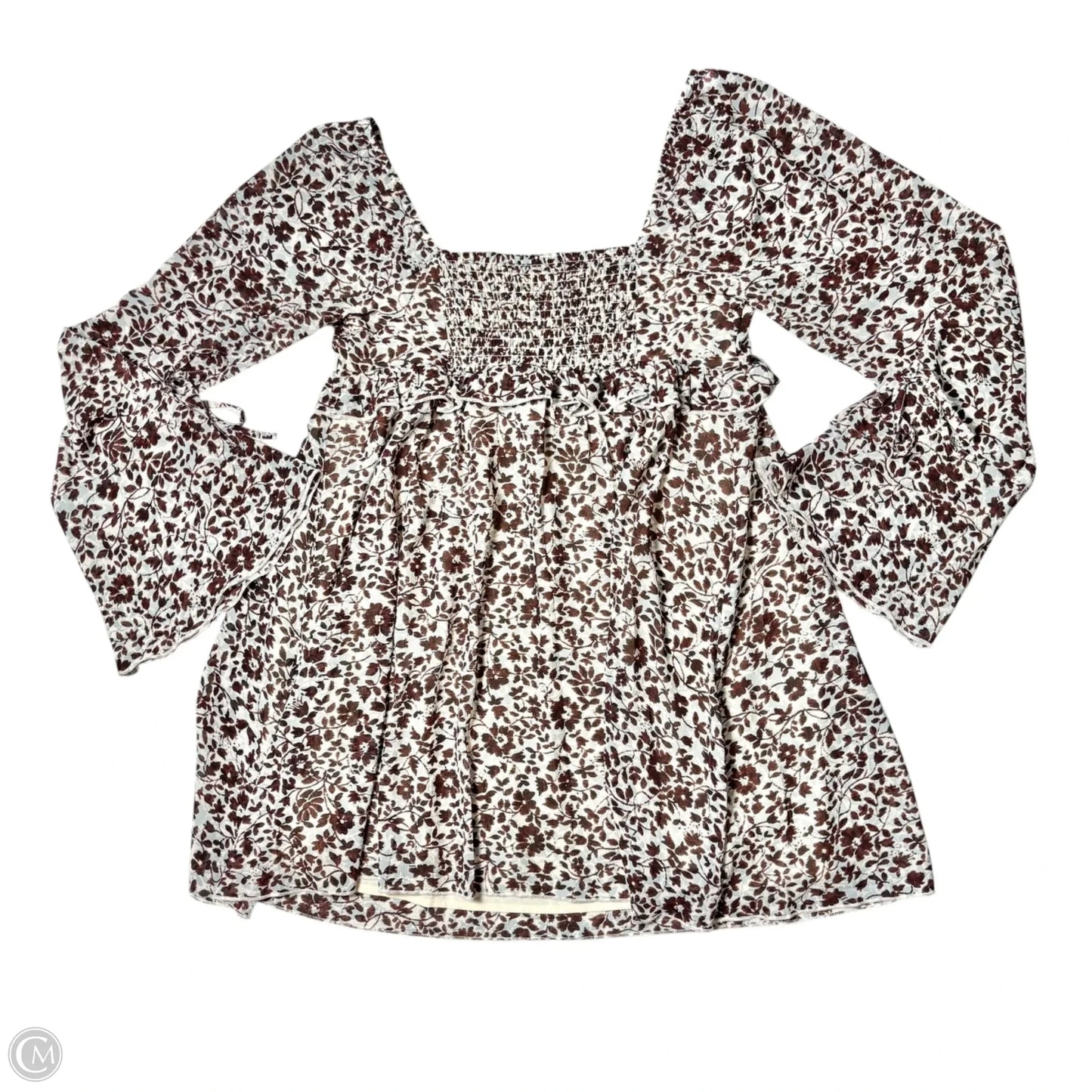 Dress Casual Short By American Eagle In Floral Print, Size: M