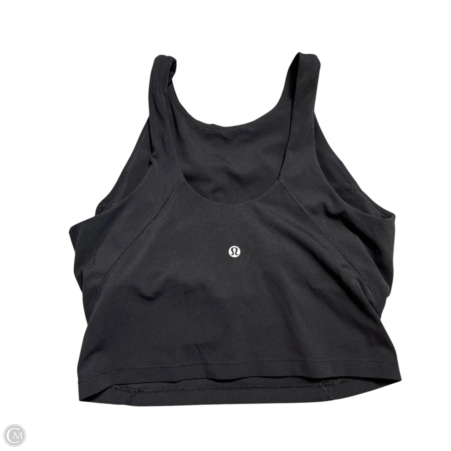 Athletic Tank Top By Lululemon In Black, Size: M