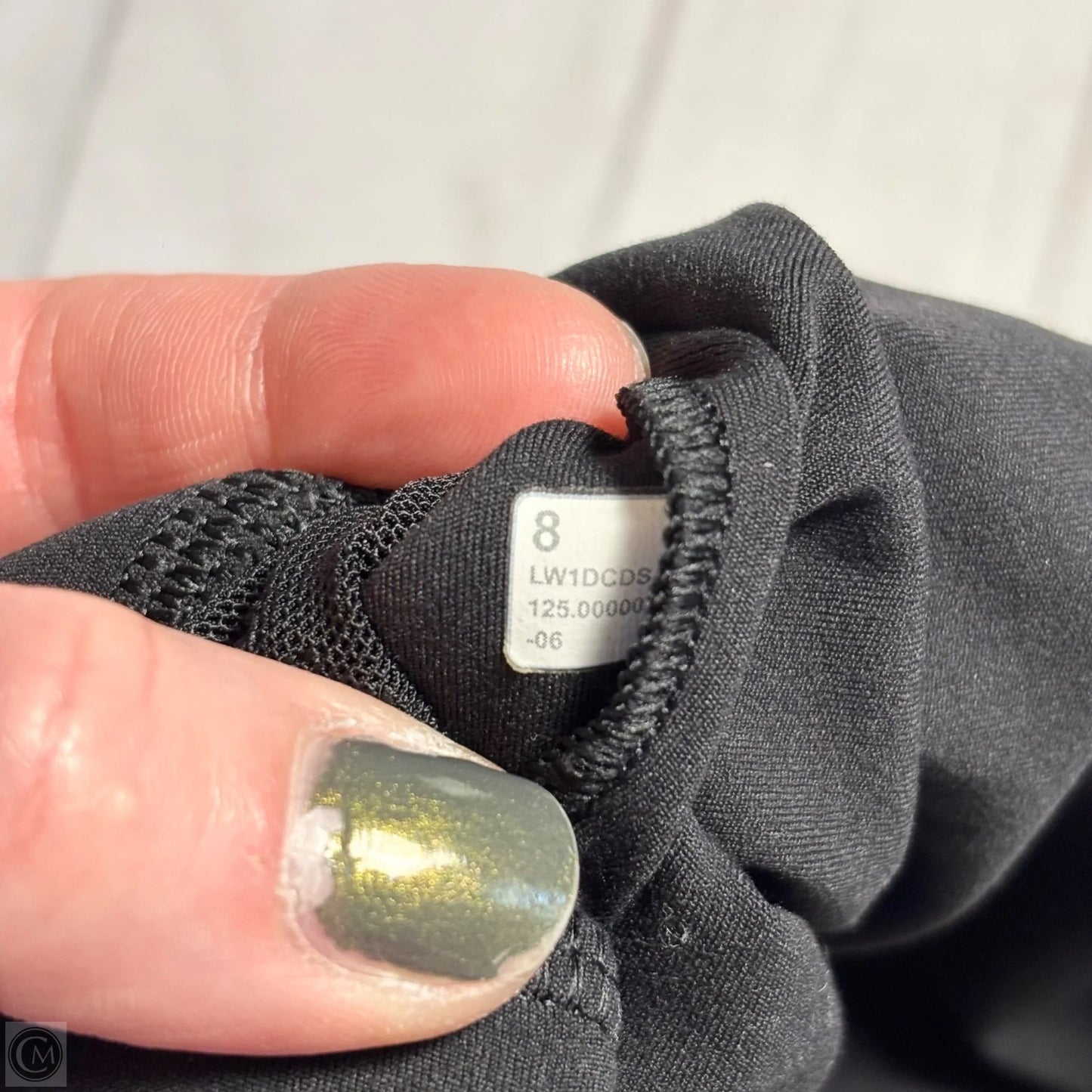 Athletic Tank Top By Lululemon In Black, Size: M
