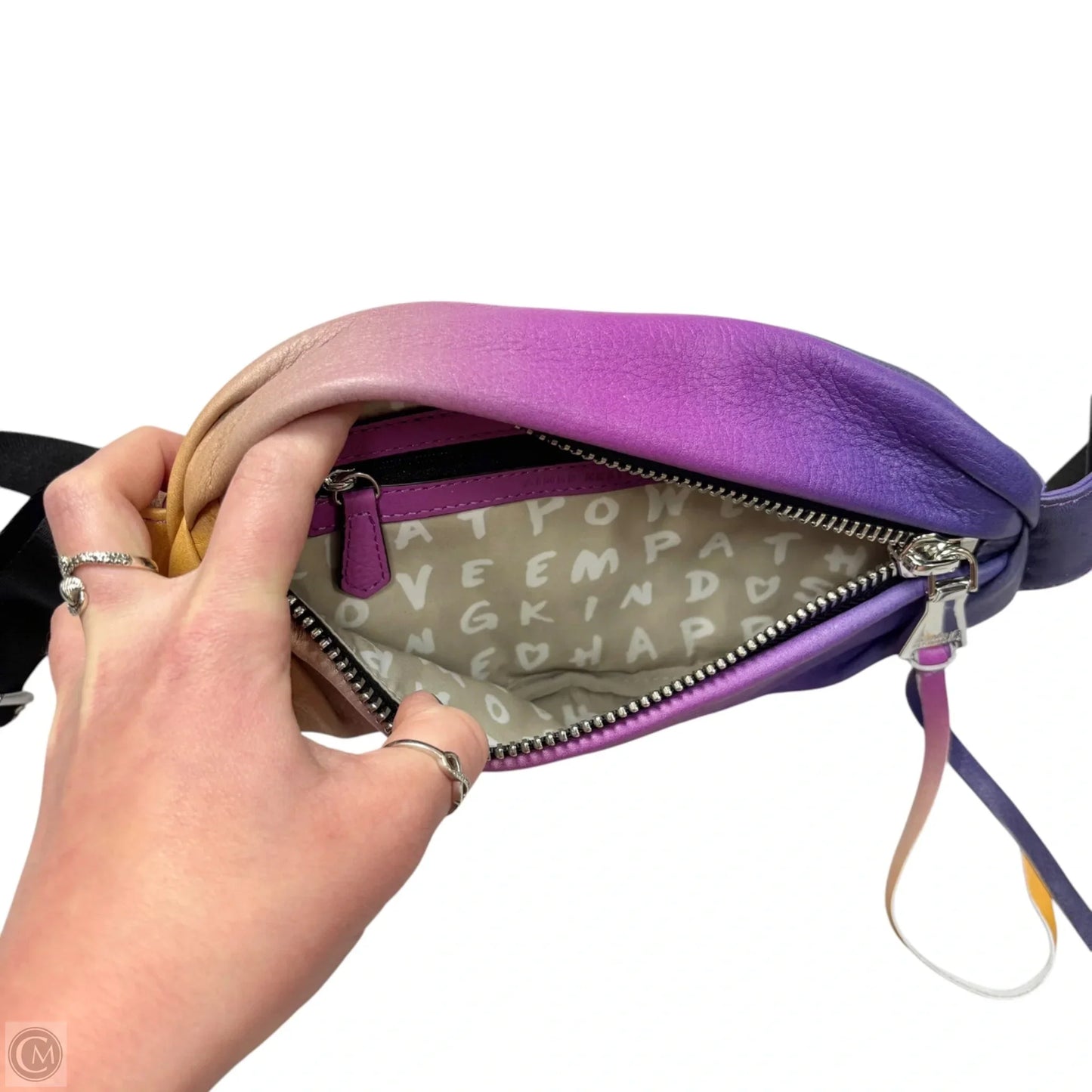 Belt Bag Leather By Aimee Kestenberg, Size: Medium
