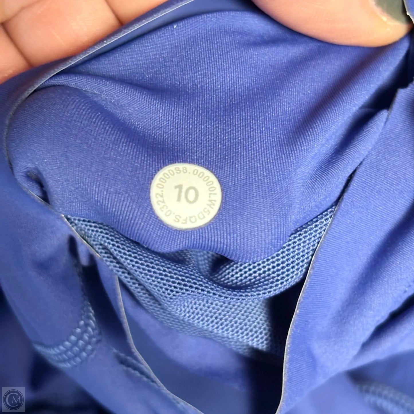Athletic Leggings By Lululemon In Blue, Size: M