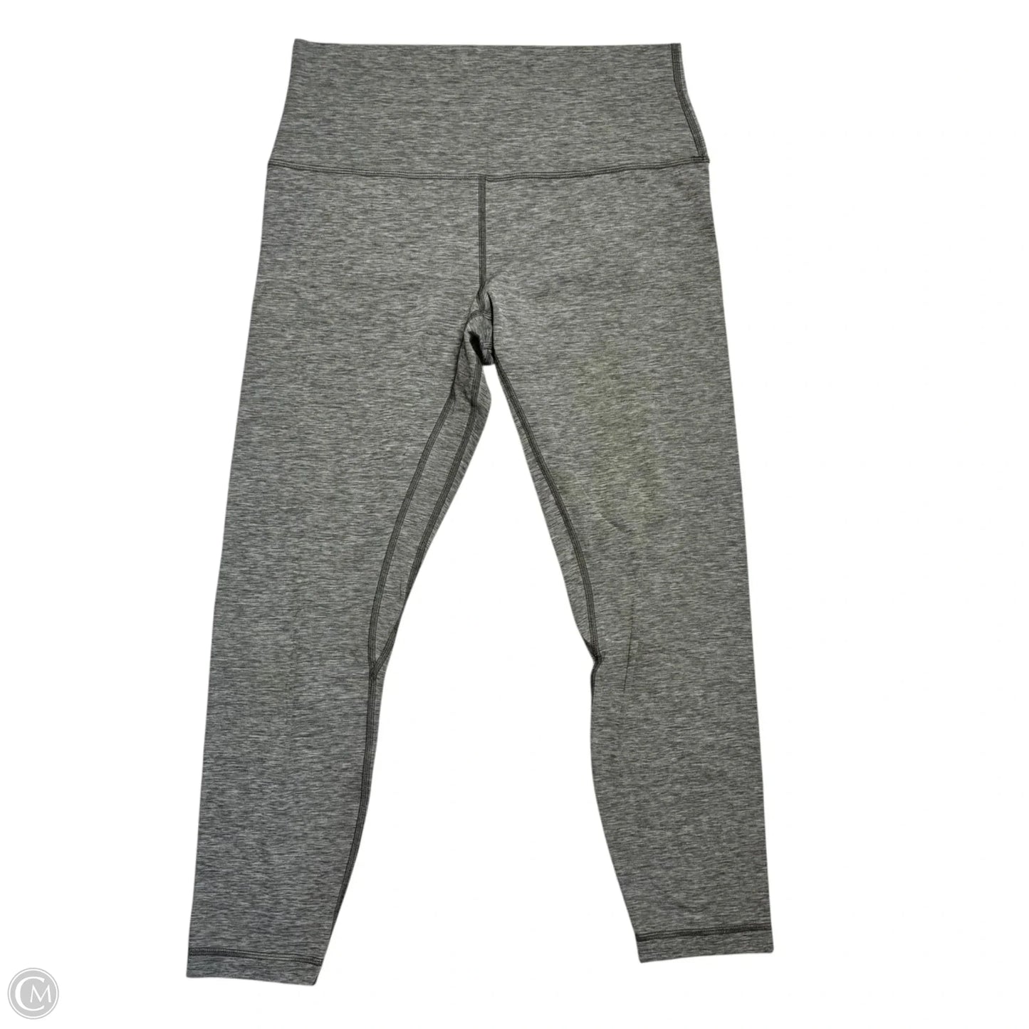 Athletic Leggings By Lululemon In Grey, Size: M