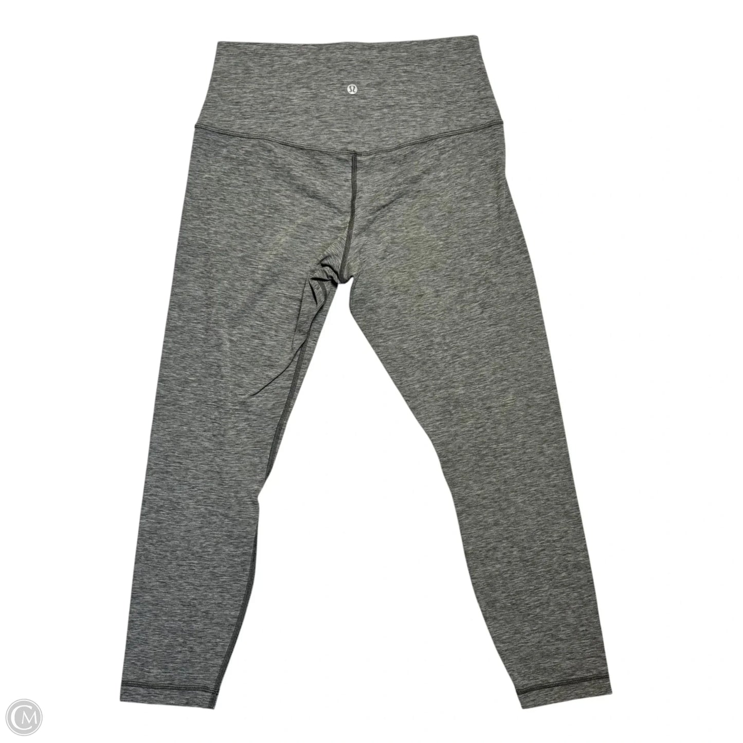 Athletic Leggings By Lululemon In Grey, Size: M