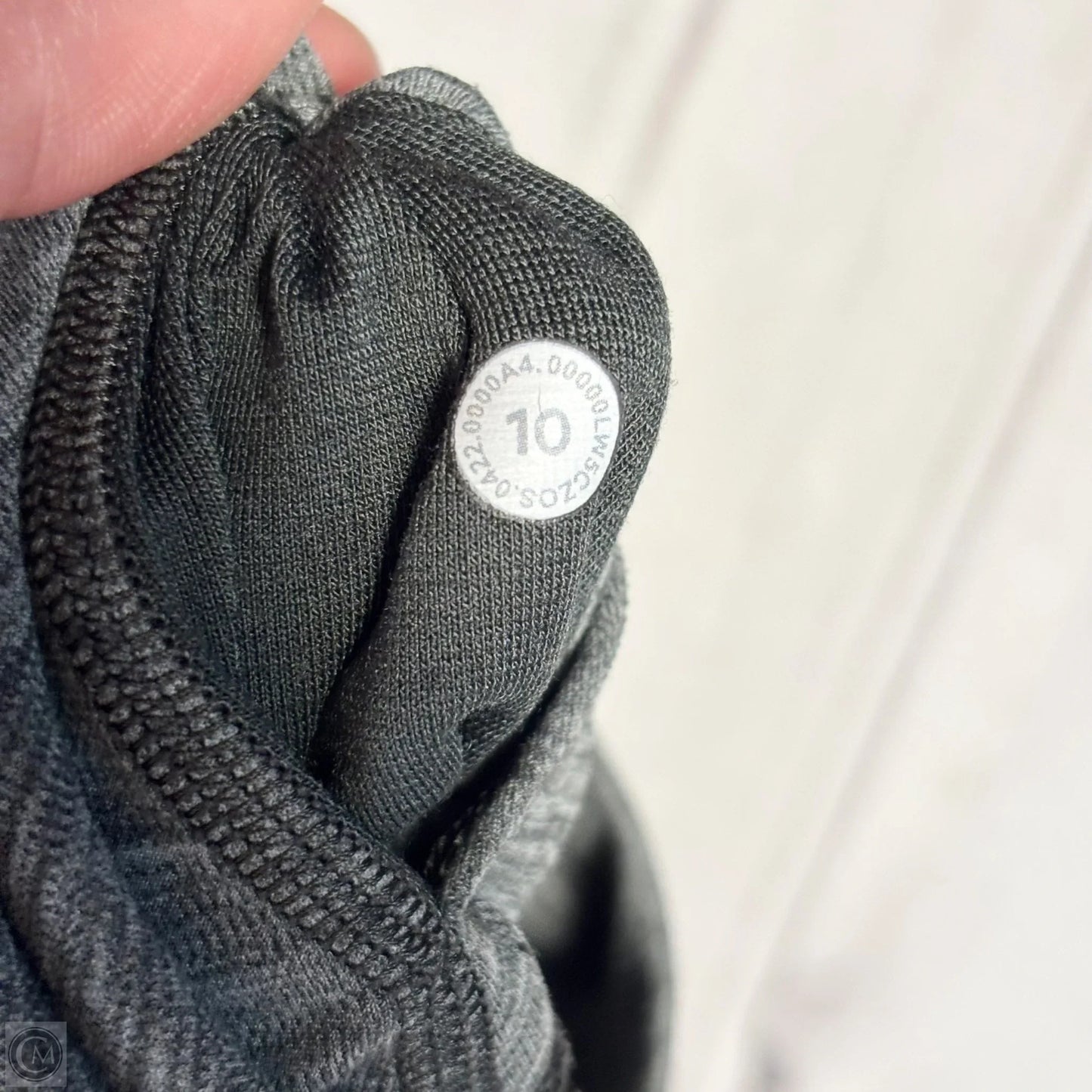 Athletic Leggings By Lululemon In Grey, Size: M