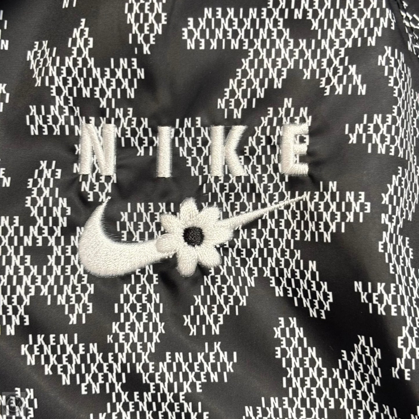 Athletic Jacket By Nike Apparel In Floral Print, Size: S
