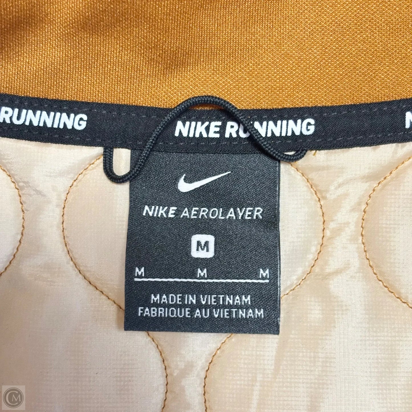 Vest Puffer & Quilted By Nike Apparel In Brown, Size: M