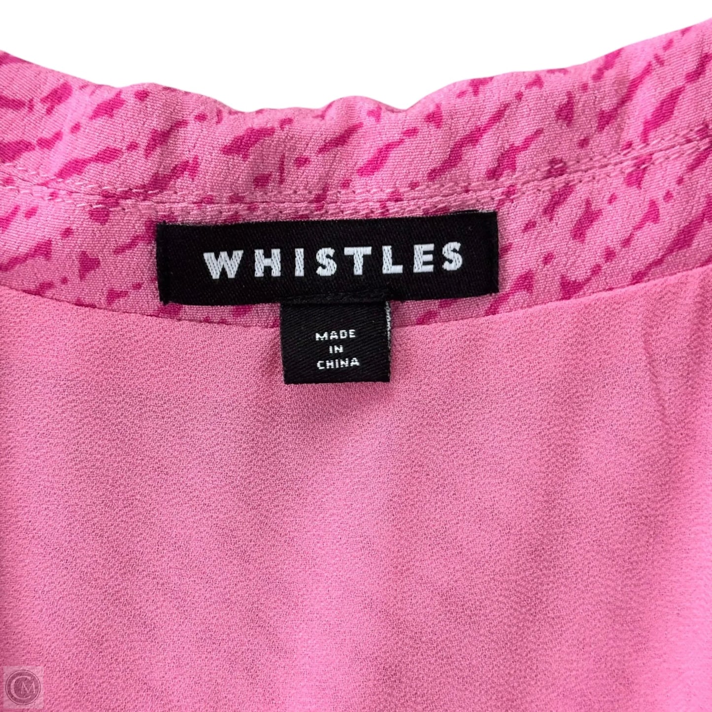 Dress Casual Midi By Whistles In Pink, Size: L