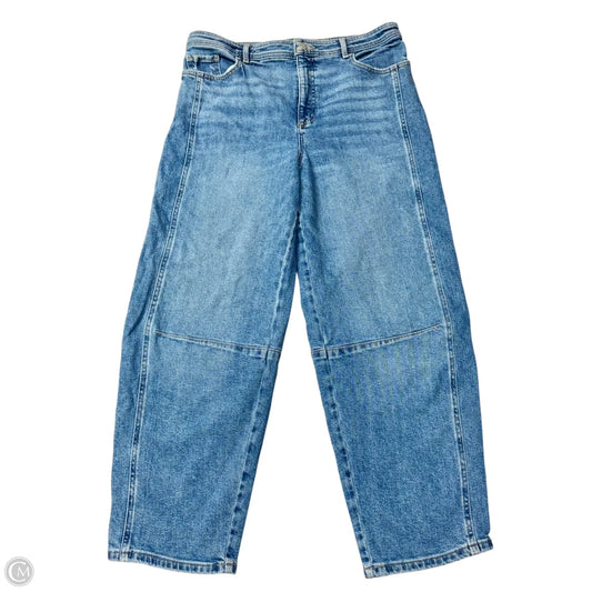 Jeans Wide Leg By Loft In Blue Denim, Size: 12