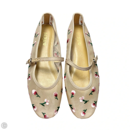 Shoes Flats By J. Crew In Floral Print, Size: 7.5