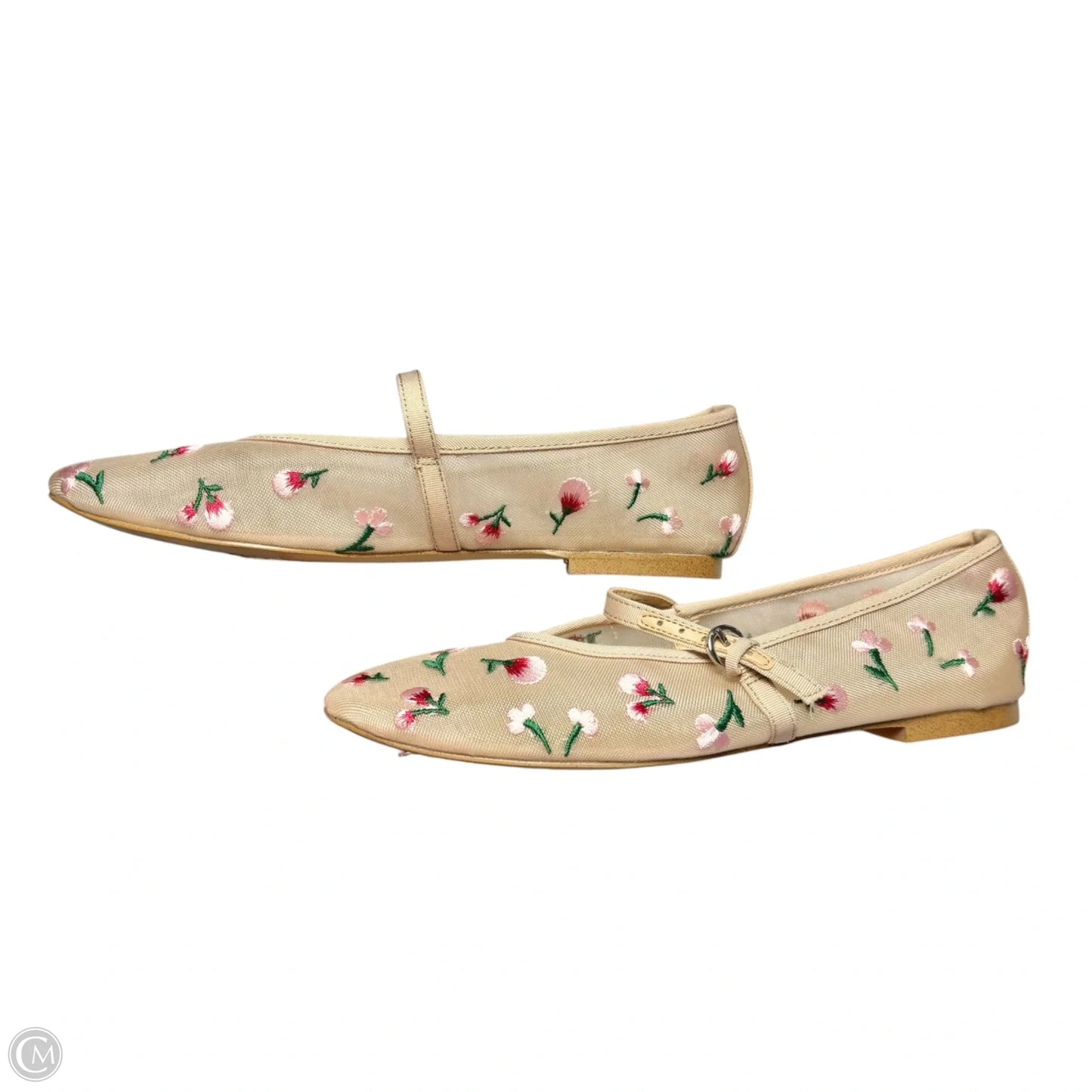 Shoes Flats By J. Crew In Floral Print, Size: 7.5