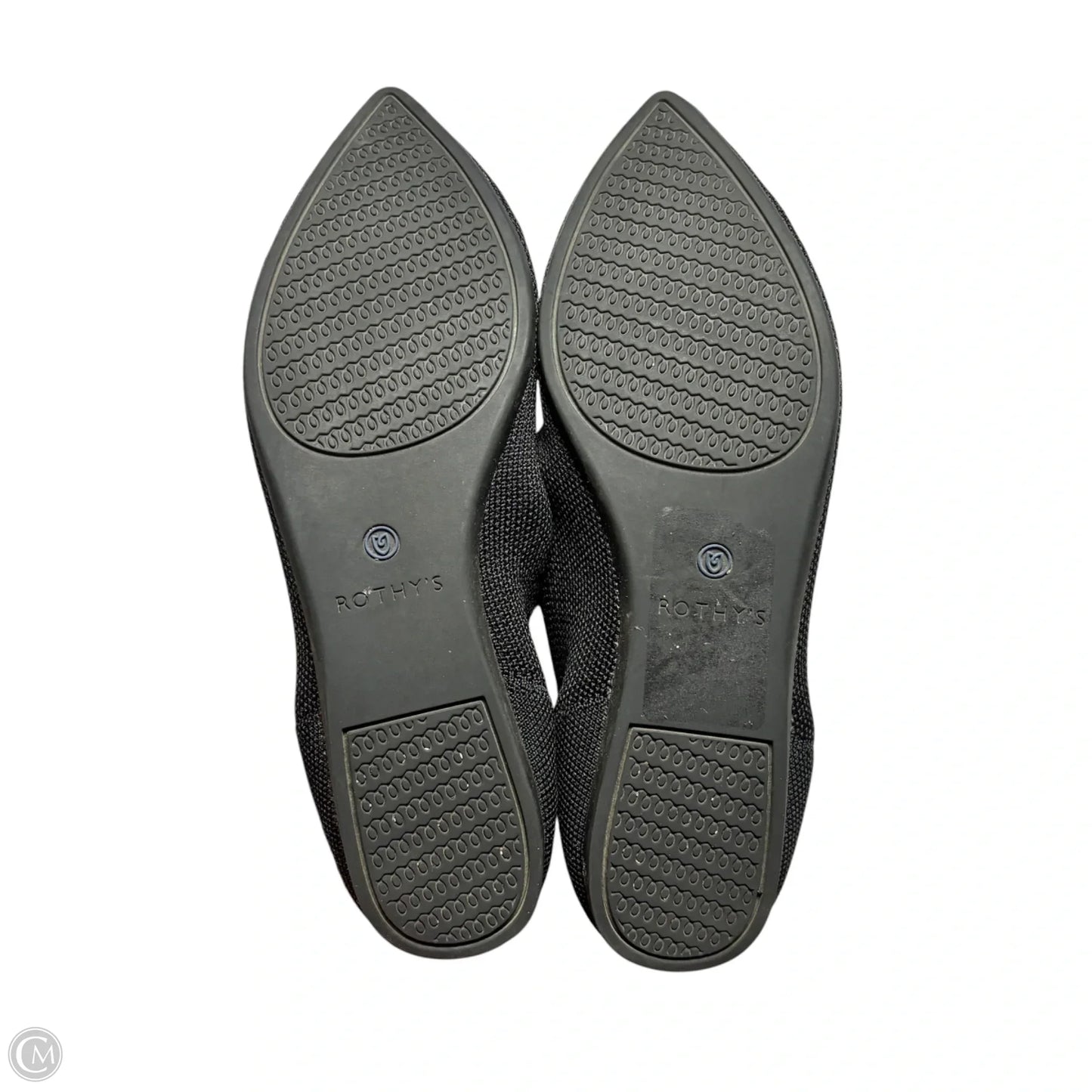 Shoes Flats By Rothys In Black, Size: 7.5