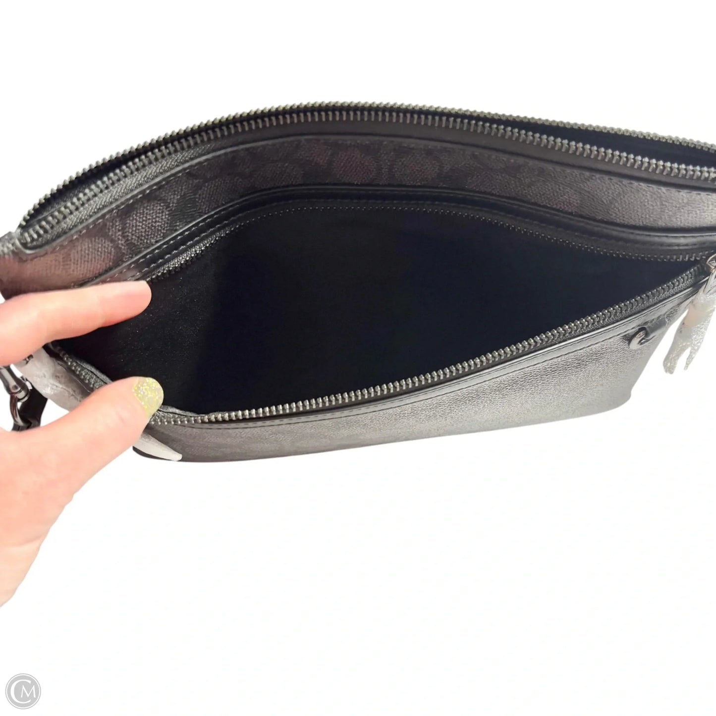 Wristlet Designer By Coach, Size: Large