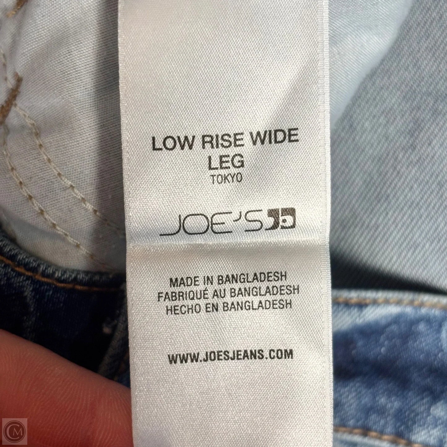 Jeans Wide Leg By Joes Jeans In Blue Denim, Size: 10