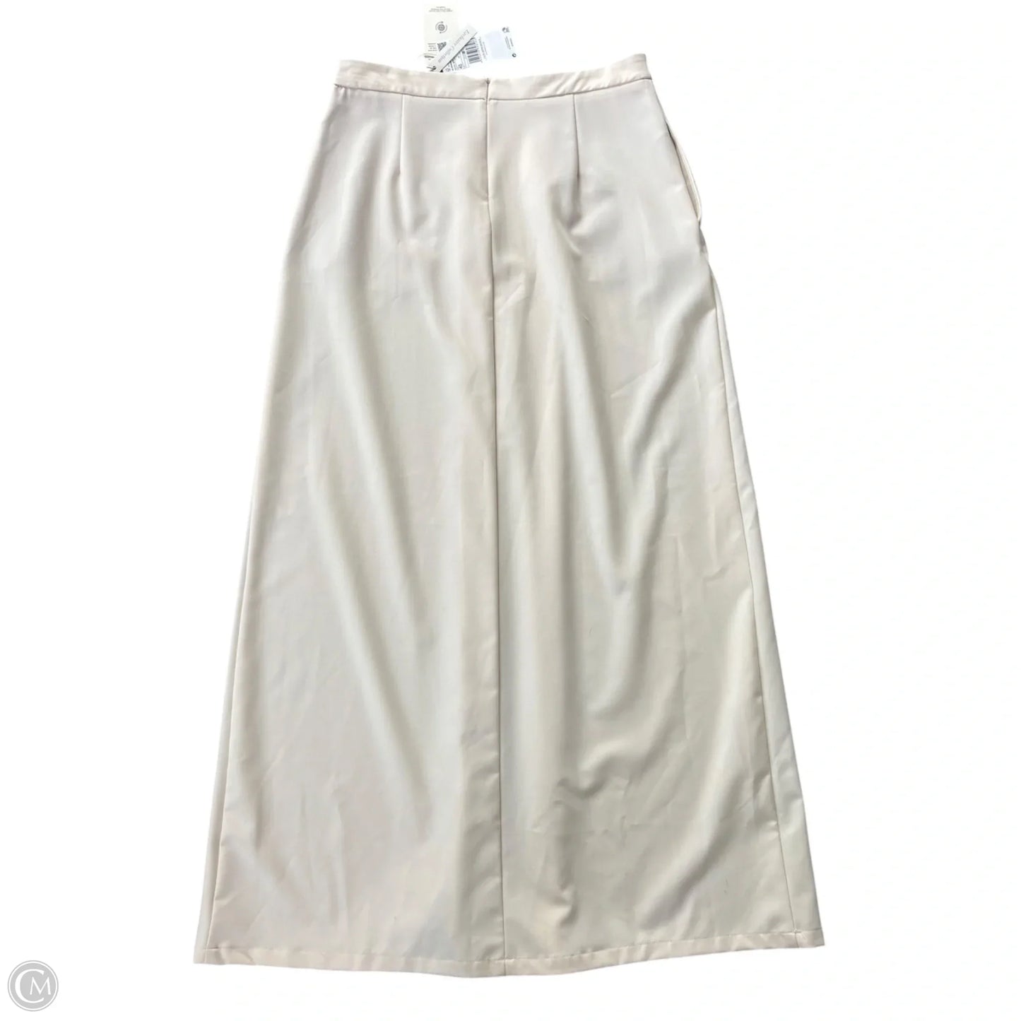 Skirt Maxi By Mng In Cream, Size: 8