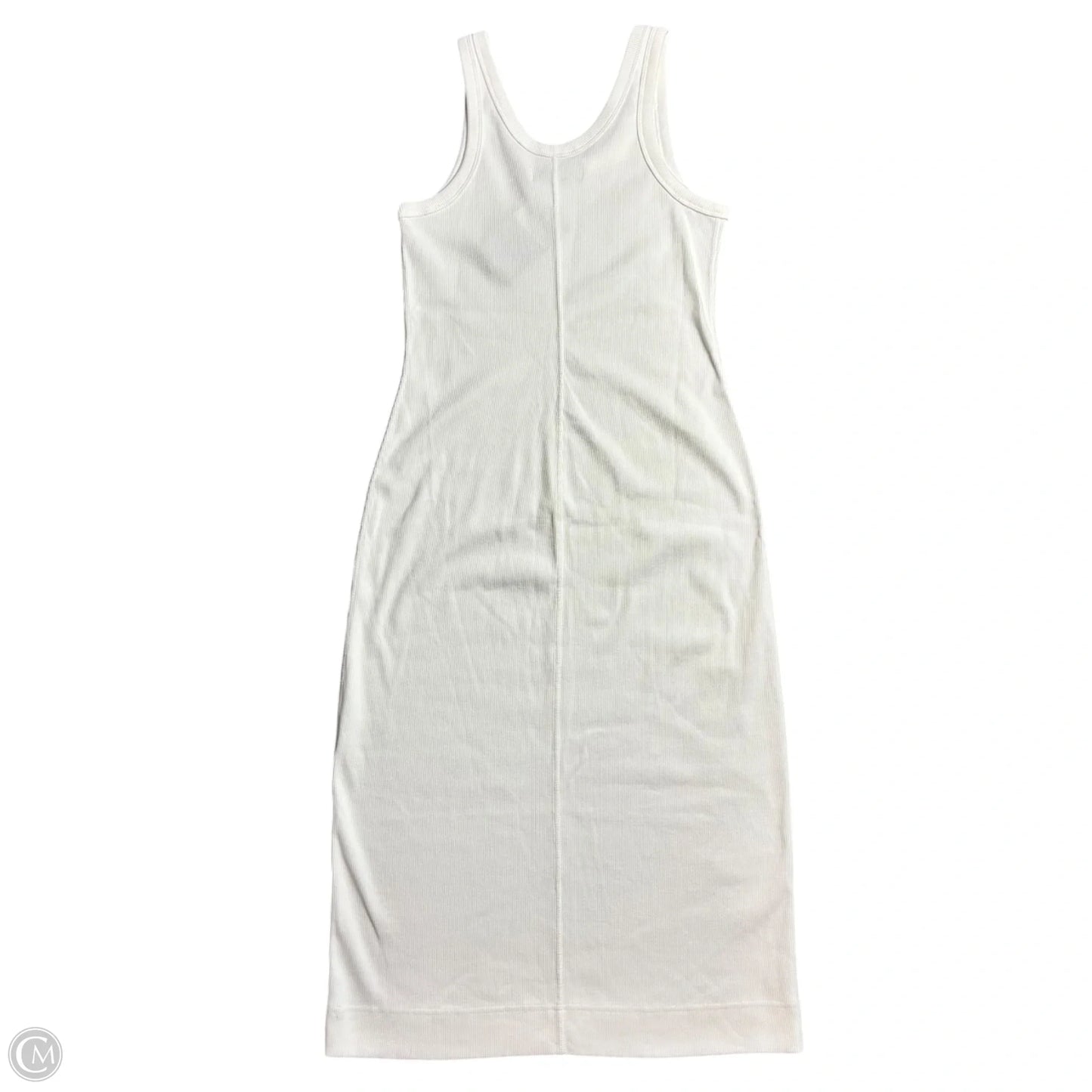 Dress Casual Midi By Everlane In White, Size: M