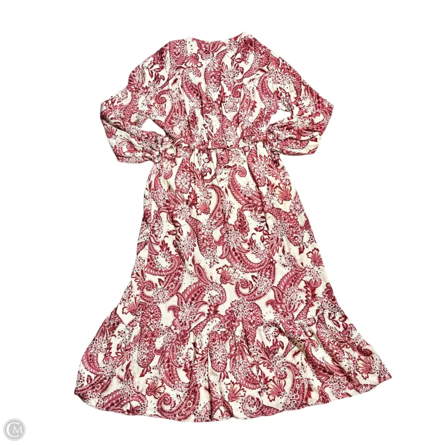 Dress Casual Maxi By Zara In Floral Print, Size: M