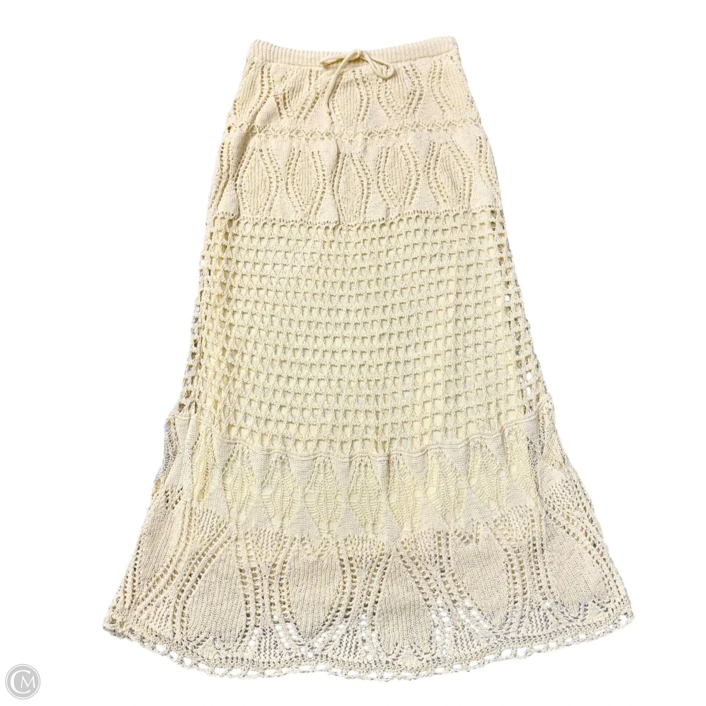 Skirt Maxi By Zara In Yellow, Size: L