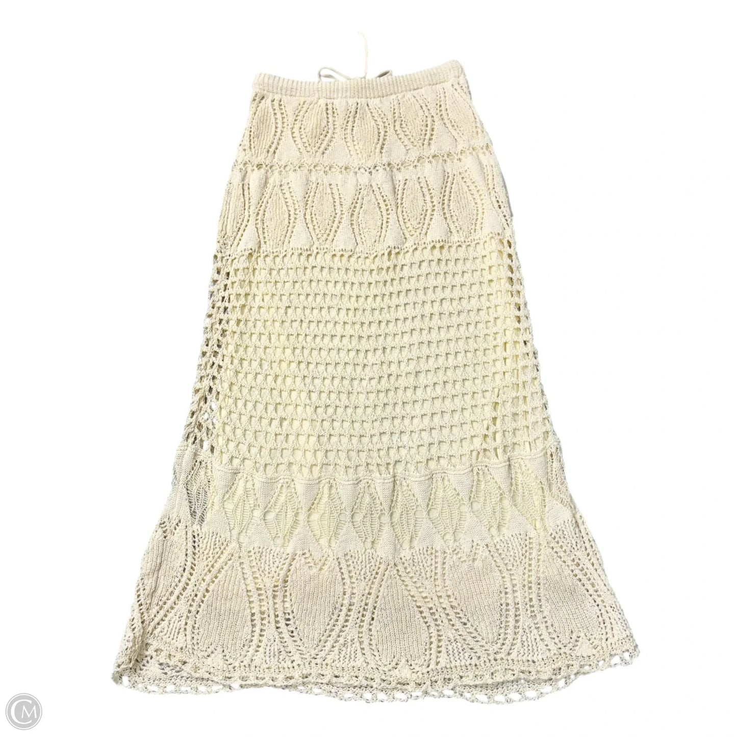 Skirt Maxi By Zara In Yellow, Size: L
