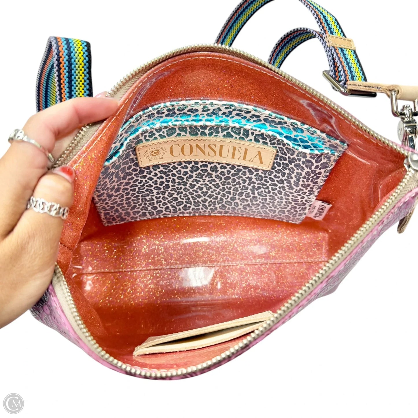 Crossbody Leather By Consuela, Size: Medium