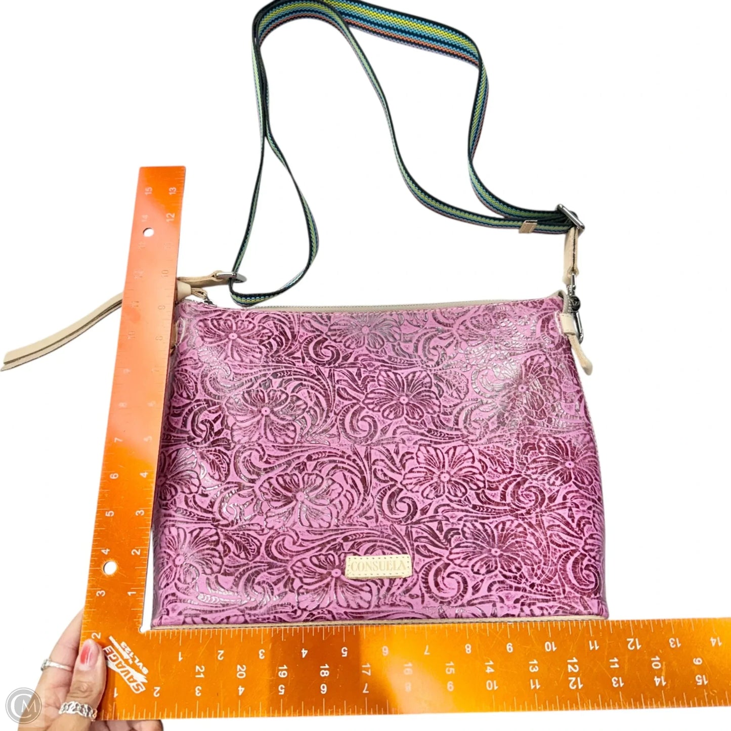 Crossbody Leather By Consuela, Size: Medium