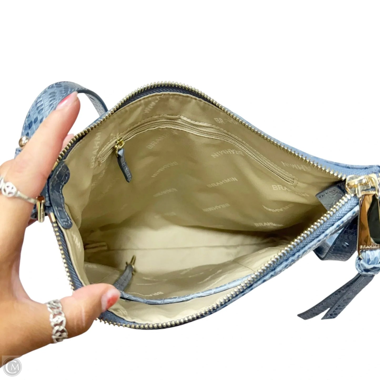 Crossbody Designer By Brahmin, Size: Medium