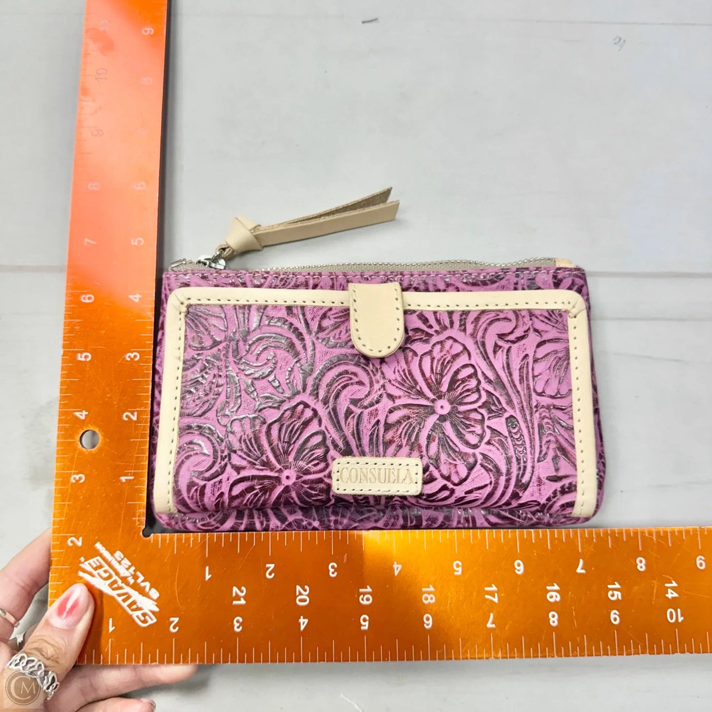 Wallet Leather By Consuela, Size: Medium