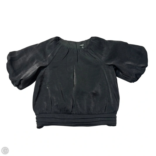 Top Short Sleeve By Express In Black, Size: S