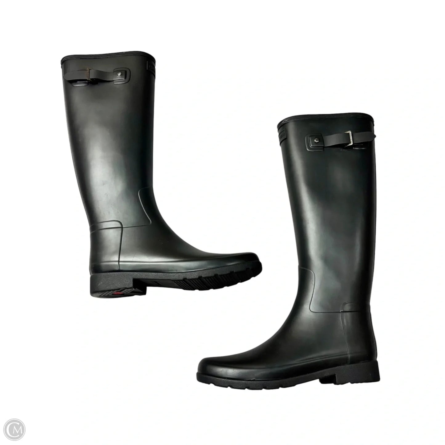 Boots Rain By Hunter In Black, Size: 9