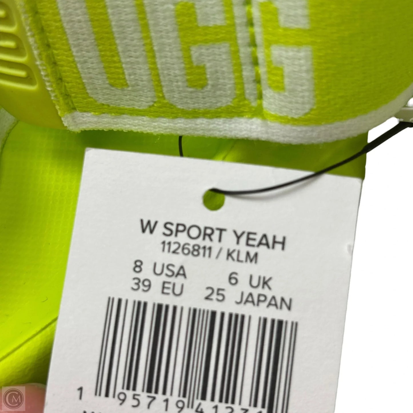 Sandals Designer By Ugg In Green, Size: 8