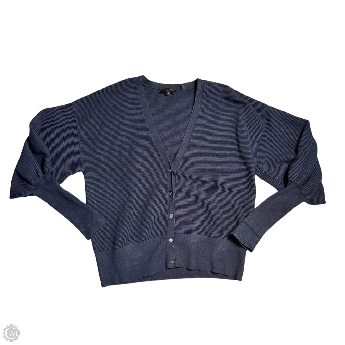 Cardigan By Ted Baker In Navy, Size: S