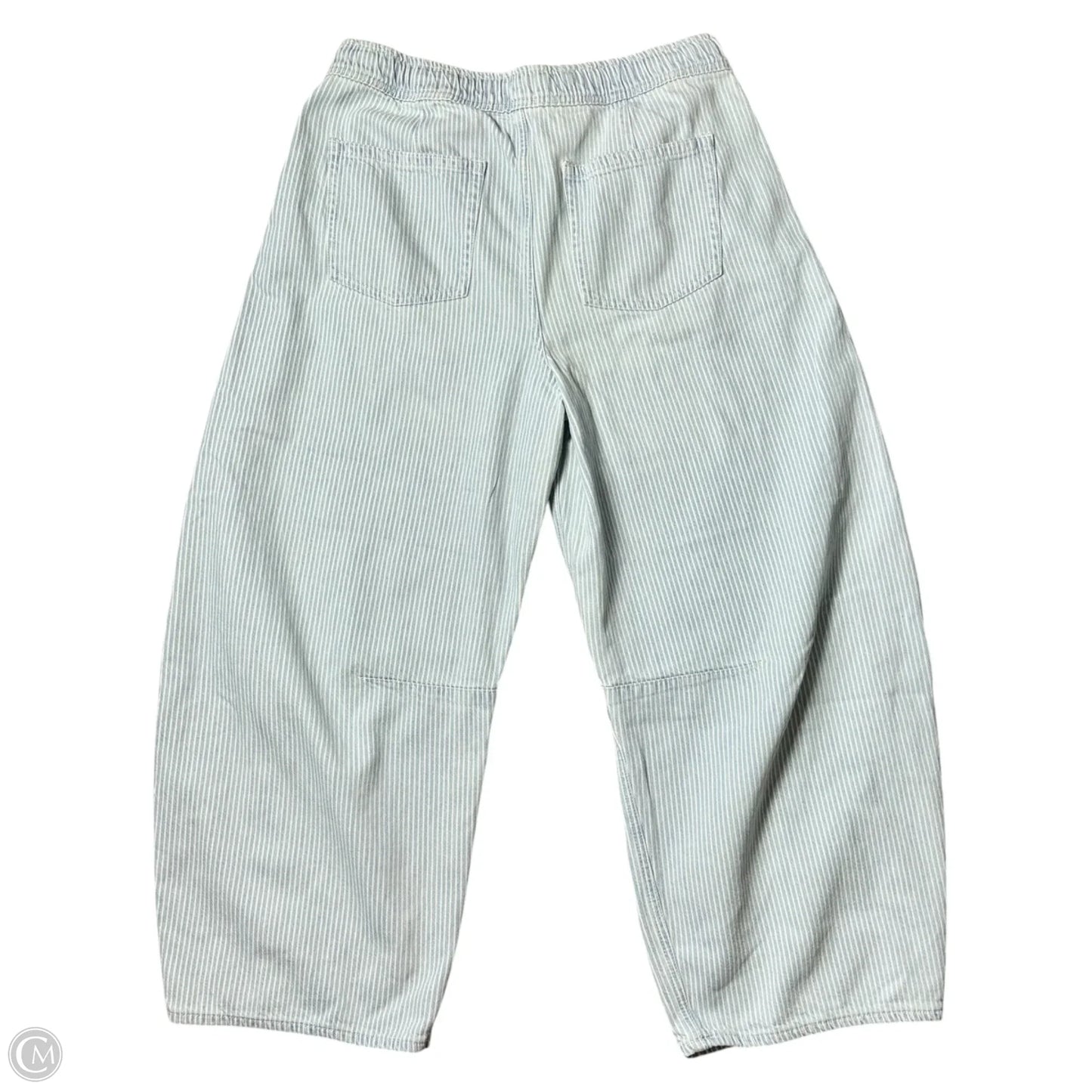 Jeans Wide Leg By Gap In Blue Denim, Size: M