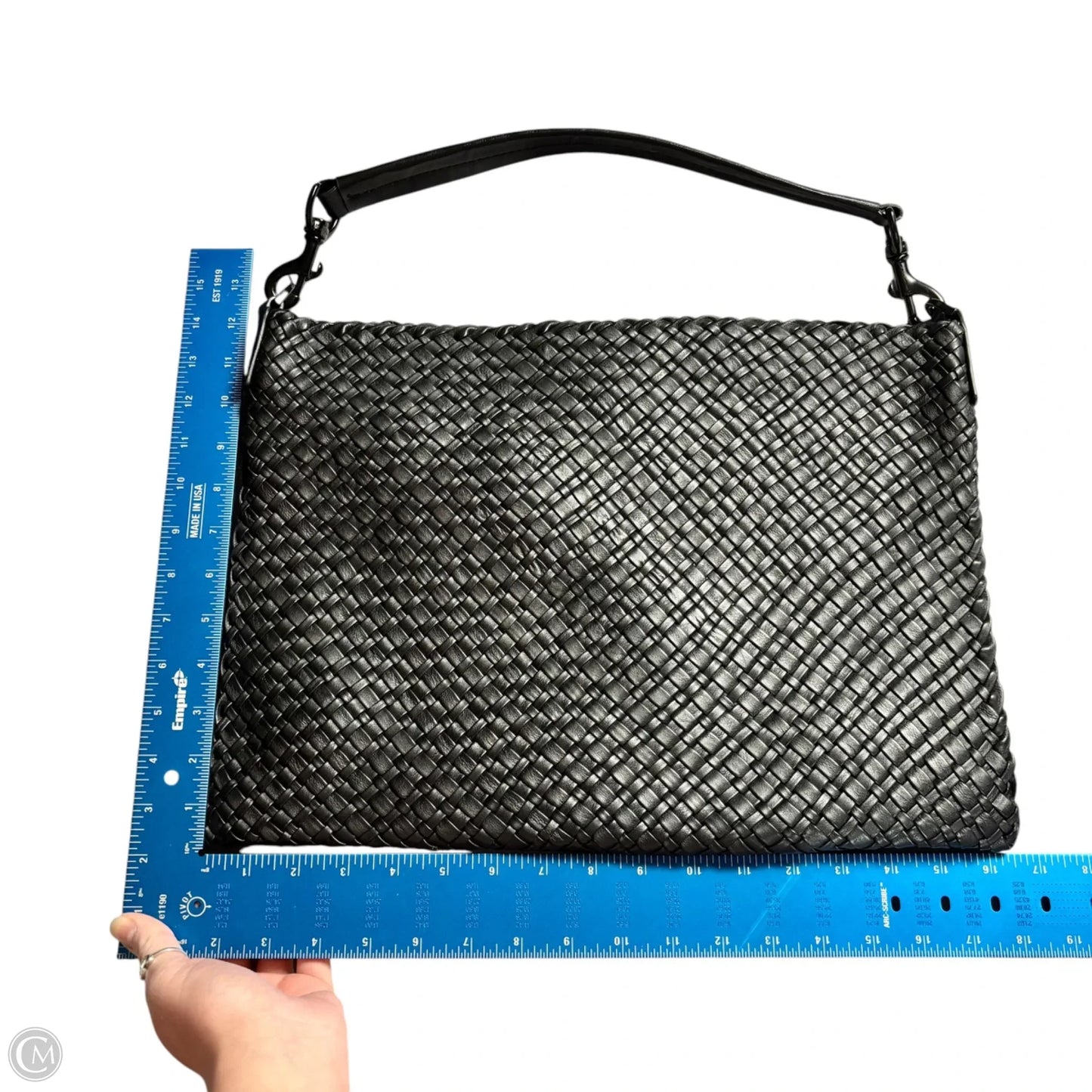Handbag Leather By Etienne Aigner, Size: Large