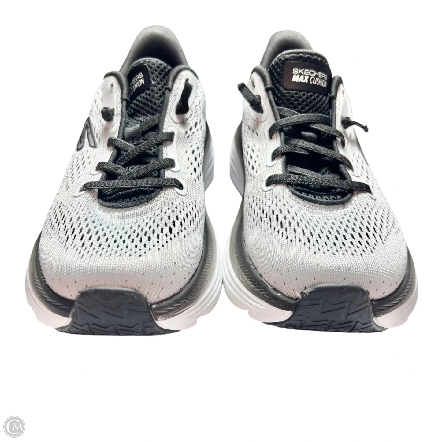 Shoes Athletic By Skechers In Black & White, Size: 6.5