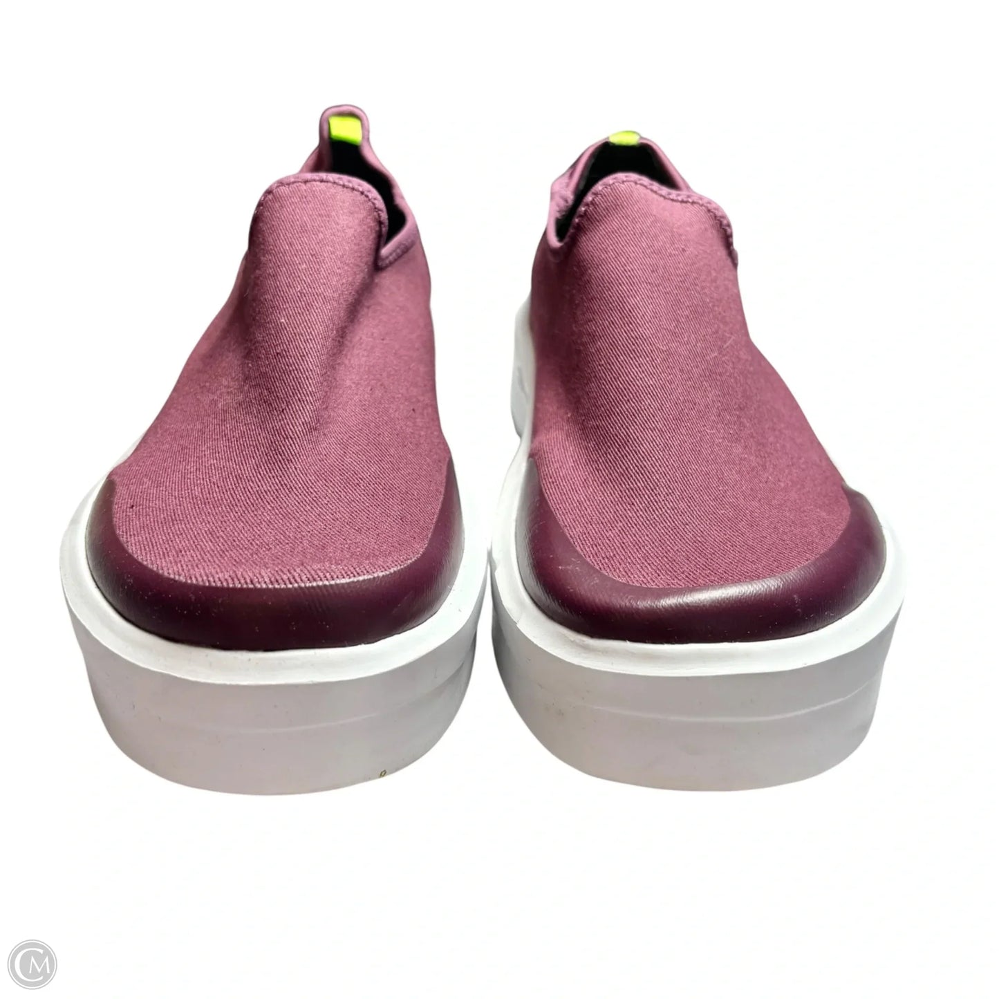 Shoes Sneakers By Oofos In Maroon, Size: 9.5