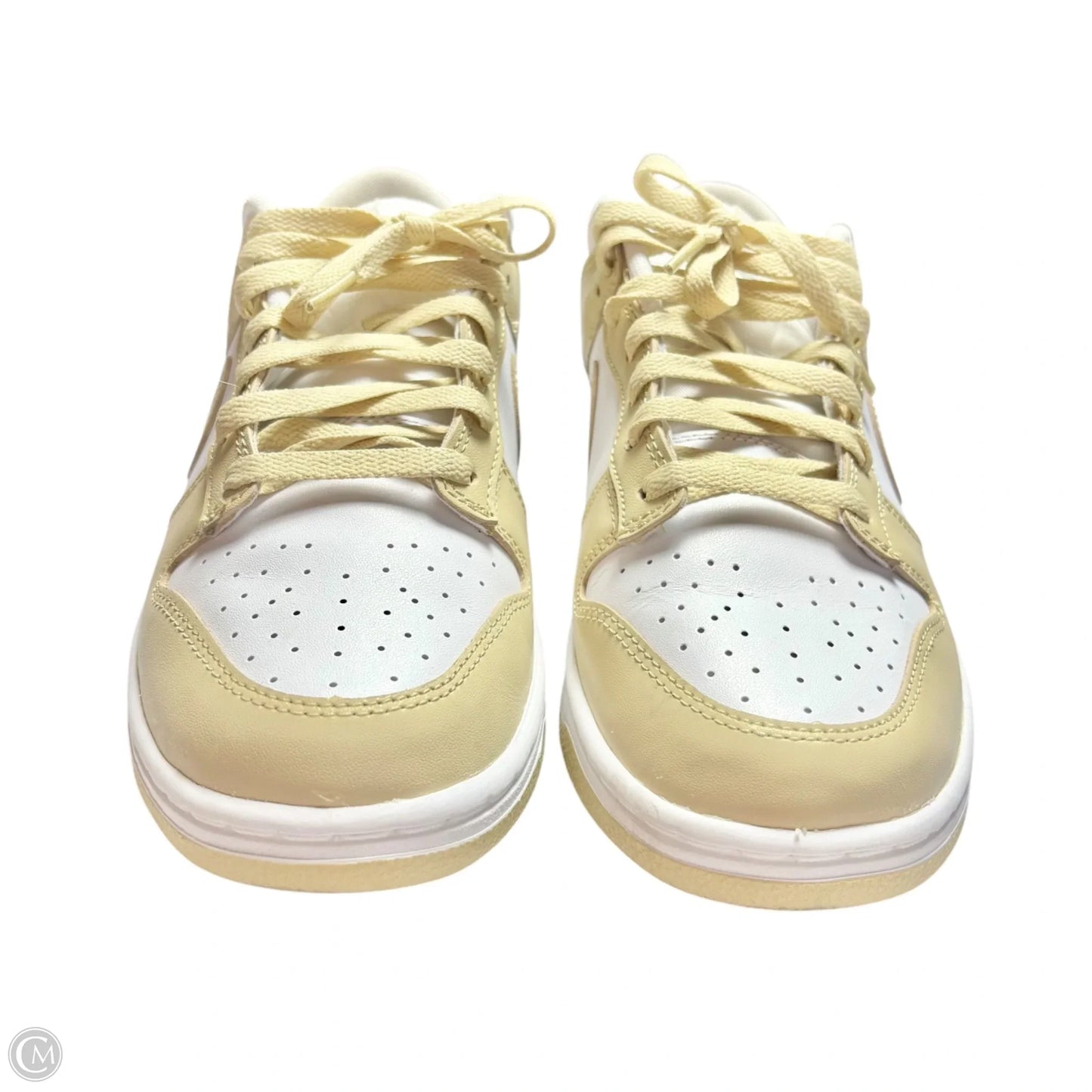 Shoes Sneakers By Nike In Tan & White, Size: 11.5