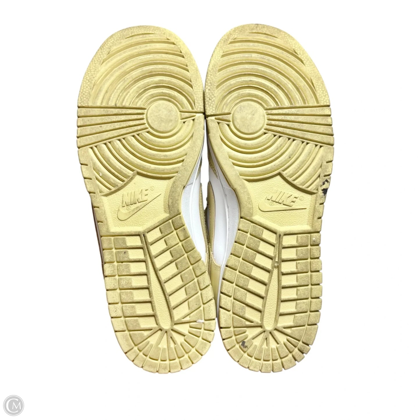 Shoes Sneakers By Nike In Tan & White, Size: 11.5