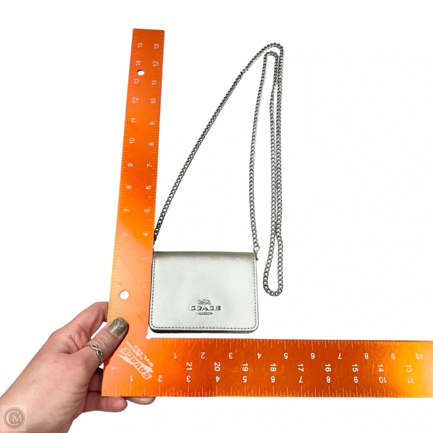 Crossbody Designer By Coach, Size: Small