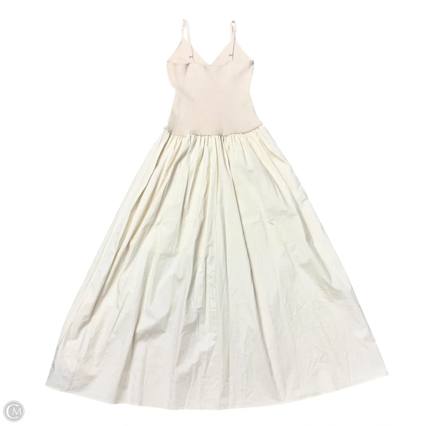 Dress Casual Maxi By Moon River In Cream, Size: L