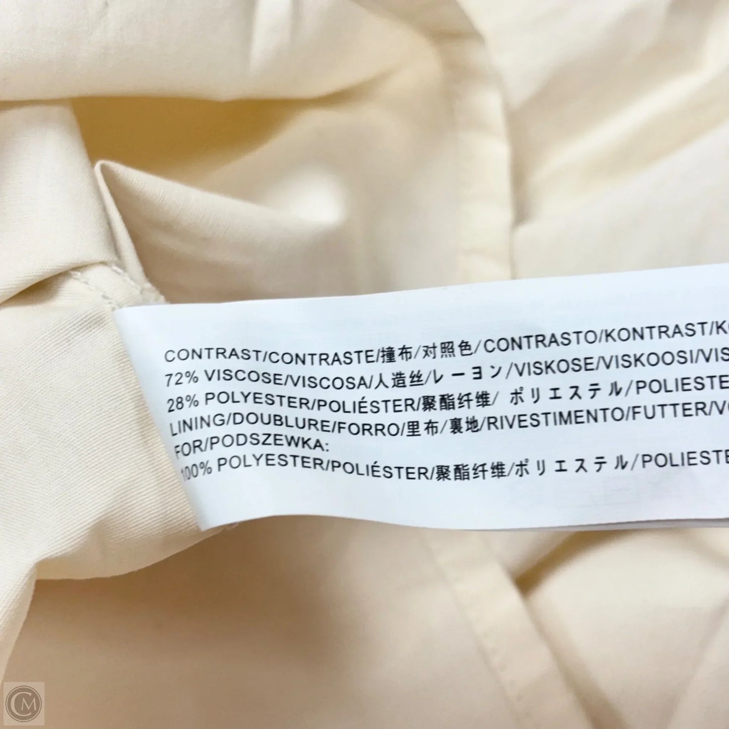 Dress Casual Maxi By Moon River In Cream, Size: L