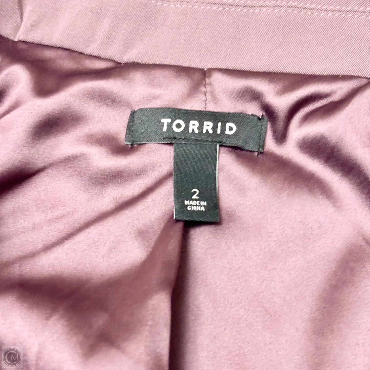 Blazer By Torrid In Purple, Size: 2x