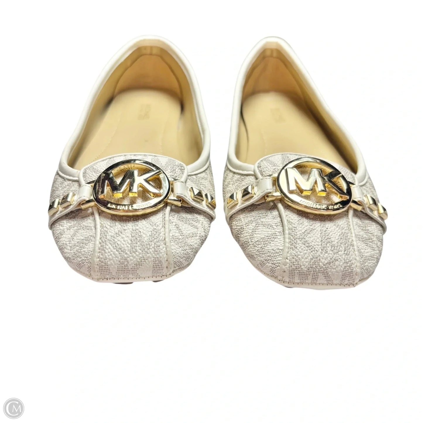 Shoes Flats By Michael By Michael Kors In White, Size: 10