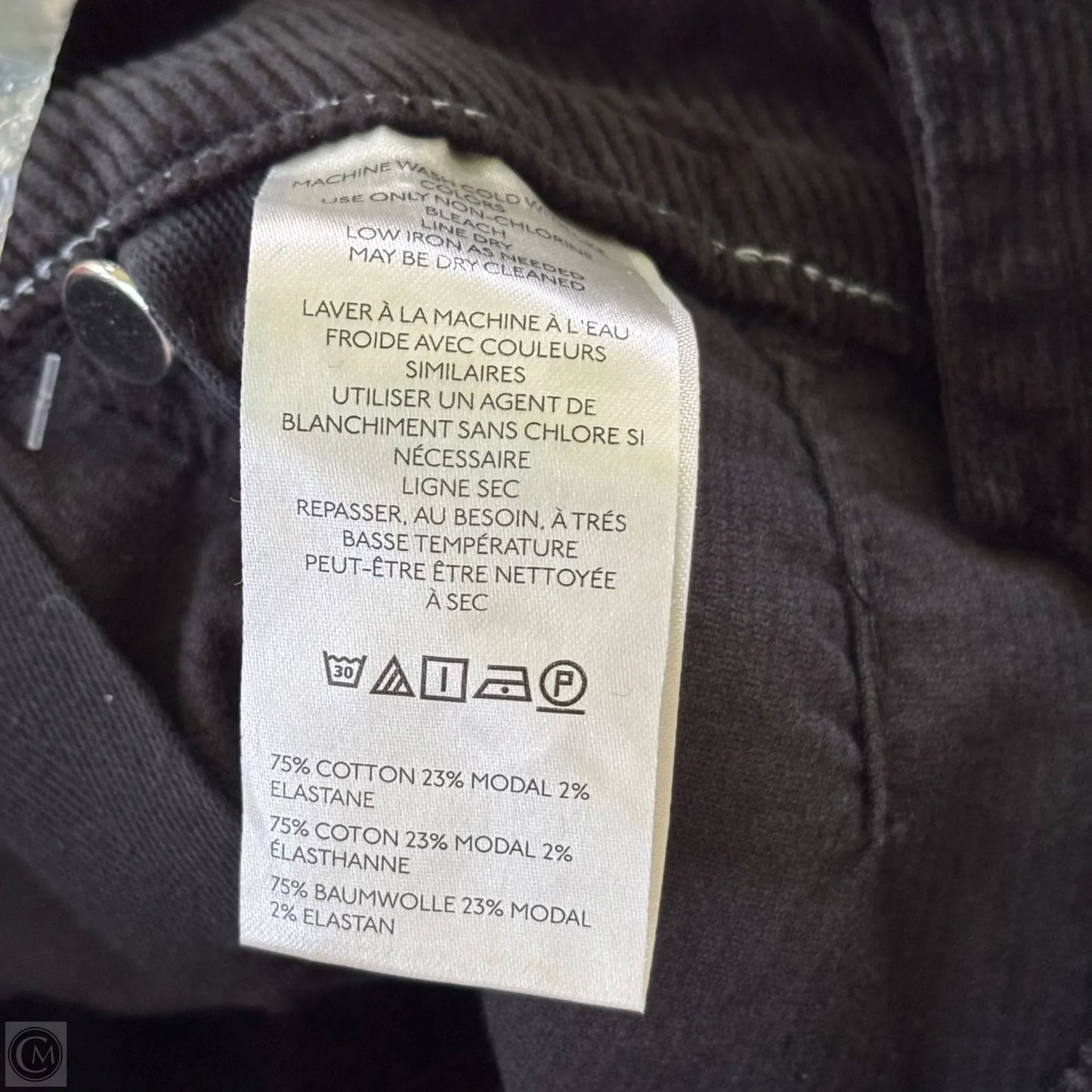 Pants Corduroy By Maeve In Black, Size: 2