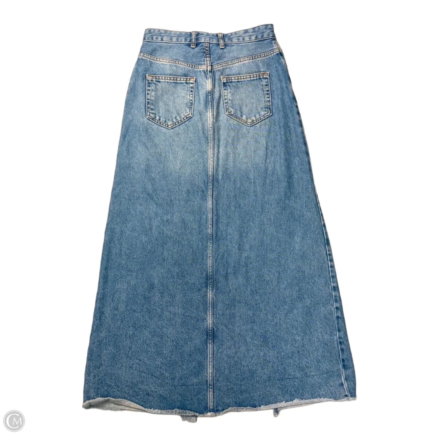 Skirt Maxi By Pilcro In Blue Denim, Size: 4