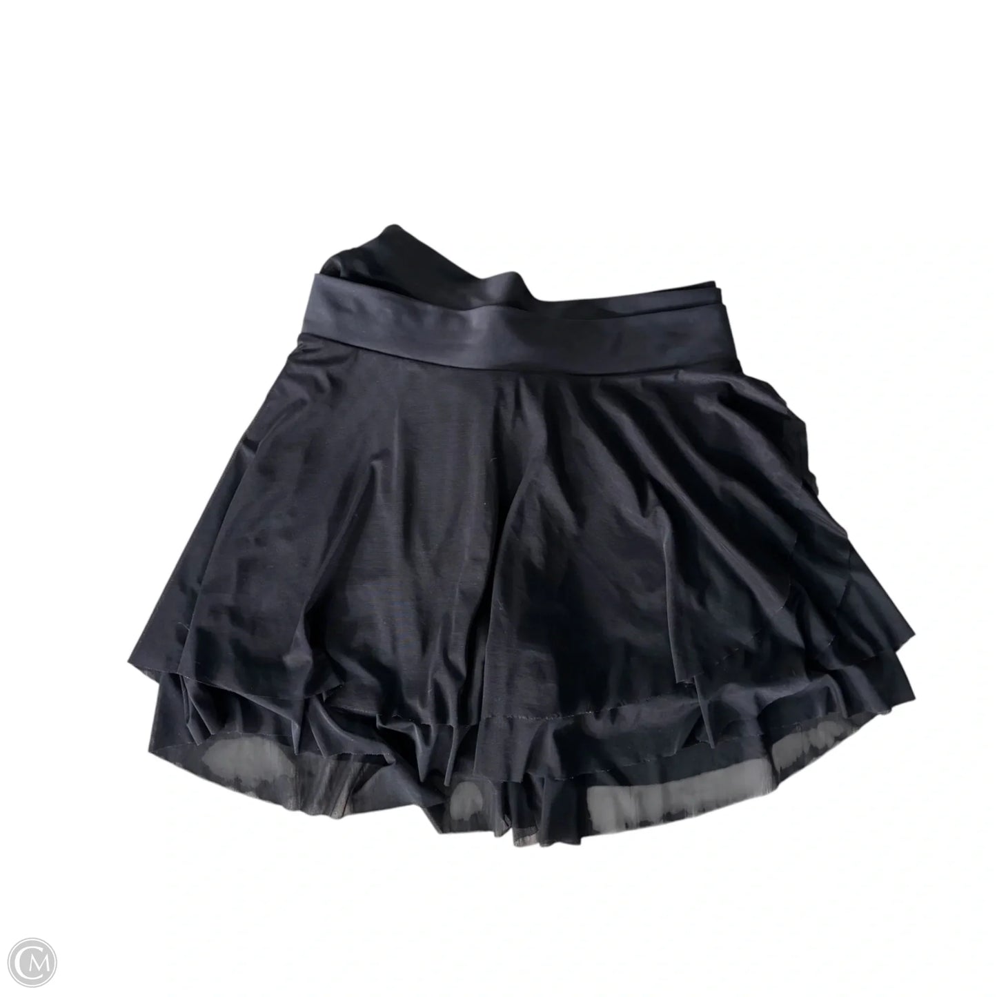 Athletic Skort By Popflex In Black, Size: L