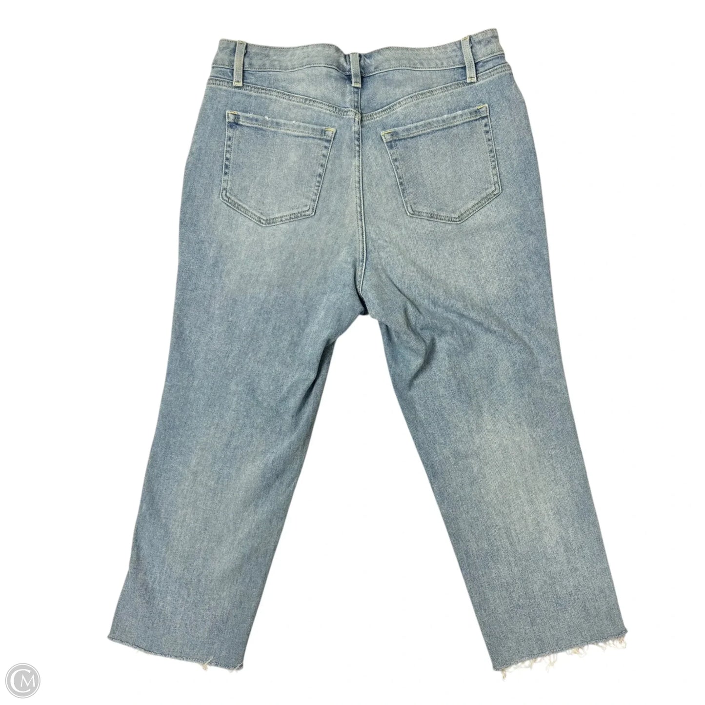 Jeans Straight By Lane Bryant In Blue Denim, Size: 16