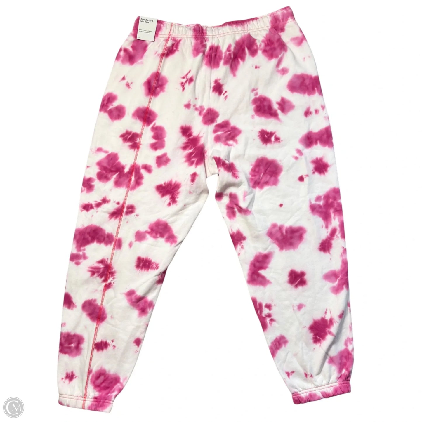 Athletic Pants By Nike Apparel In Tie Dye Print, Size: 1x
