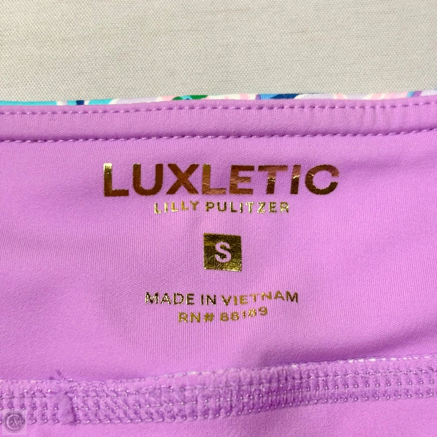 Skort Designer By Lilly Pulitzer In Purple, Size: S