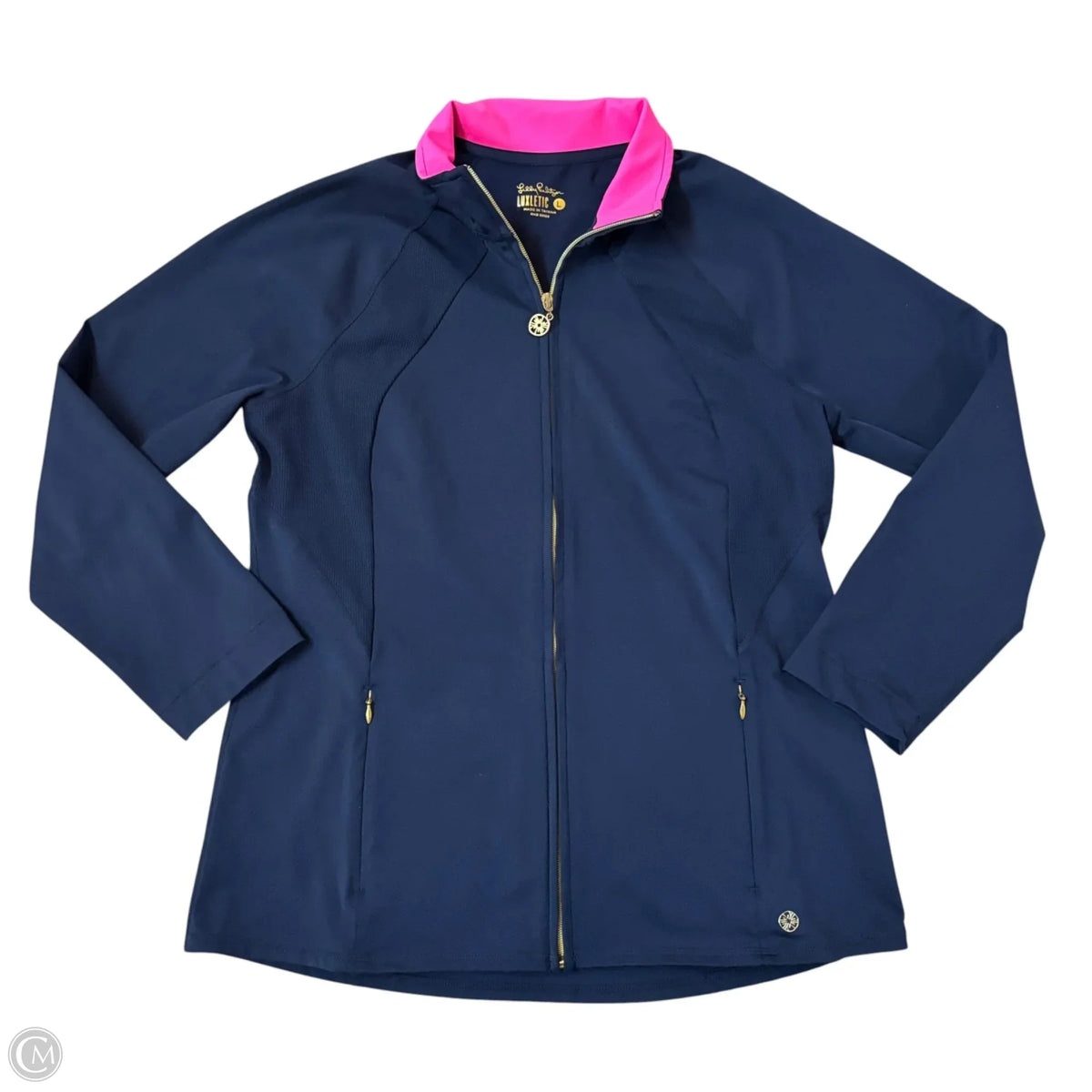 Jacket Designer By Lilly Pulitzer In Navy, Size: L